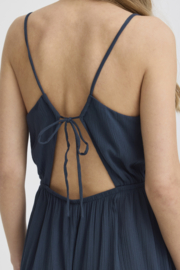 Ichi - Marrakech Dress dark navy