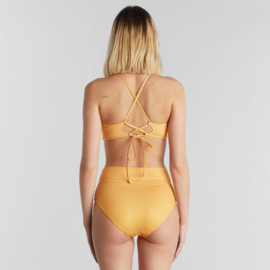 Dedicated - Bikini Top Alva Honey Yellow