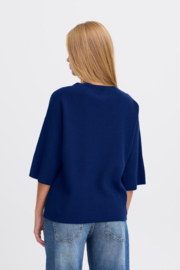 Ichi - Boston Midsleeve Sweater 3 Medieval Blue