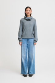 Ichi - Kamara Rollneck Blue Mirage