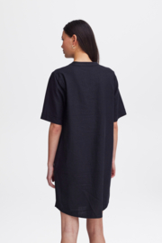 Ichi - Lino Dress black
