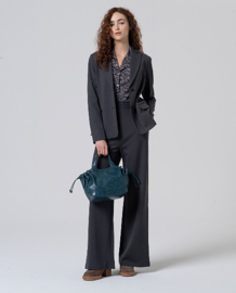 Surkana - Belt detail Trousers Grey