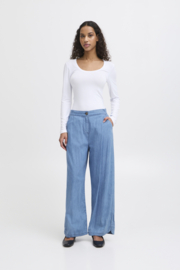 Ichi - Barcy Pants Chambray
