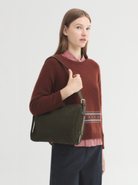 Nice Things - Suede Bag willow green