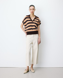 Grace & Mila - Aizen Polo Sweater Chocolat