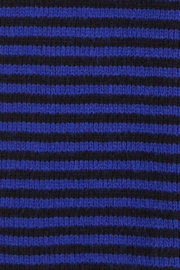 King Louie - Small Stripe Scarf Midnight Blue