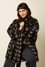 King Louie - Shiya Kimono Coat Deco Fur