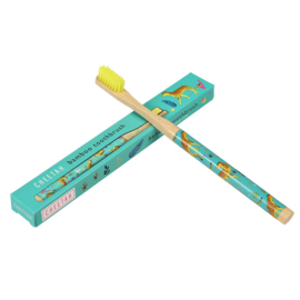 Cheetah Bamboo Toothbrush