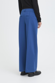 Ichi - Kate Sus Office Wide Pants Navy Peony