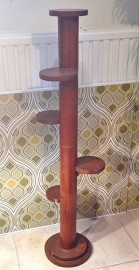 Art Deco wood plant stand