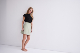 Ichi - Linno Skirt 2 Tea Green