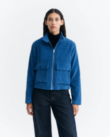 Thinking Mu - Delia Jacket Delft Blue Corduroy