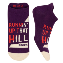 Sneaker Socks - Runnin' up that Hill