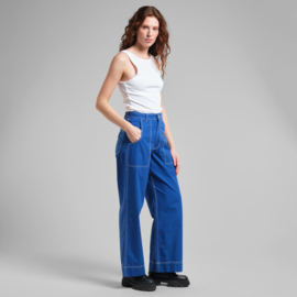 Dedicated - Vara Worker Pants Canvas Surf Blue