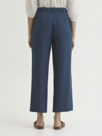 Nice Things - Crepe Viscose Pants intense blue