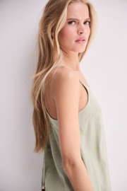 Ichi - Linno Dress 4 Tea Green