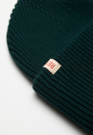 RVLT - Big Fold Up Beanie Dark Green