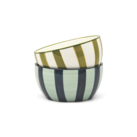 Here's How - The Bella Dipping Bowls Blue/Khaki