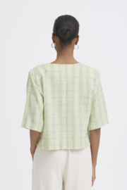 Ichi - Linno Blazer lily green