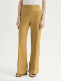Nice Things - Pinstripe Yellow Trousers