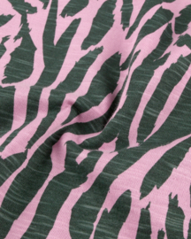 Wemoto - Mori Dress dark green/bubblegum