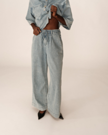 Grace & Mila - Jeans Pompon Sky Blue