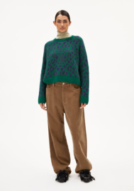 Armedangels - Diliriaa Leopaa emerald green