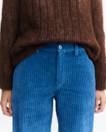 Thinking MU - Serena Trousers Delft Blue Corduroy
