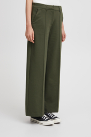 Ichi - Kate Sus Office Wide Pants Forest Night