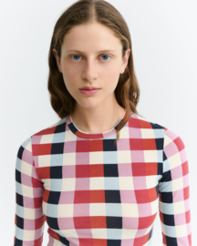 Thinking Mu - Cheshire Checks Brisa Top