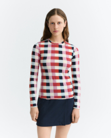 Thinking Mu - Cheshire Checks Brisa Top