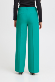 Ichi - Lexi Wide Pants green-blue
