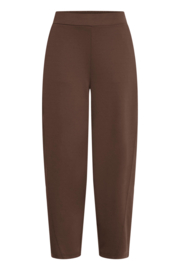 Ichi - Kate Barrel Trousers Chicory Coffee