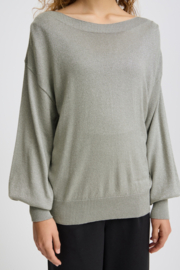 Ichi - Mopaz Sweater Silver