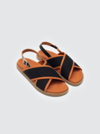Nice Things - Cotton Sandals black