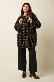 King Louie - Shiya Kimono Coat Deco Fur
