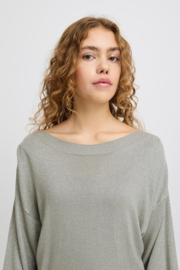 Ichi - Mopaz Sweater Silver