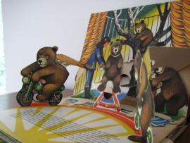 Kubasta Pop-up boek `circus` coll. item