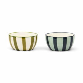 Here's How - The Bella Dipping Bowls Blue/Khaki