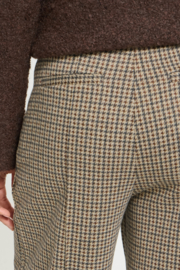 Ichi - Kate Woolley Pants brown checks