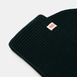 RVLT - Big Fold-up Beanie Darkgreen
