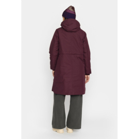 Selfhood - Hooded Parka Burgundy