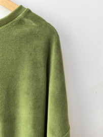 Chills & Fever - Lima Sweater Pesto Green