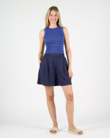 Wemoto - Rib Top Navy/Iris