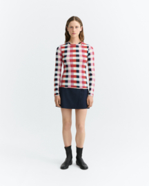 Thinking Mu - Cheshire Checks Brisa Top