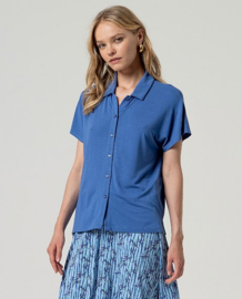 Surkana - Bamboo Shirt Top Blue