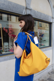 Nice Things - Nylon Gather Bag Dark Yellow