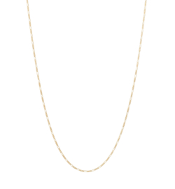 Anna + Nina - Liana Plain Necklace Medium gold plated