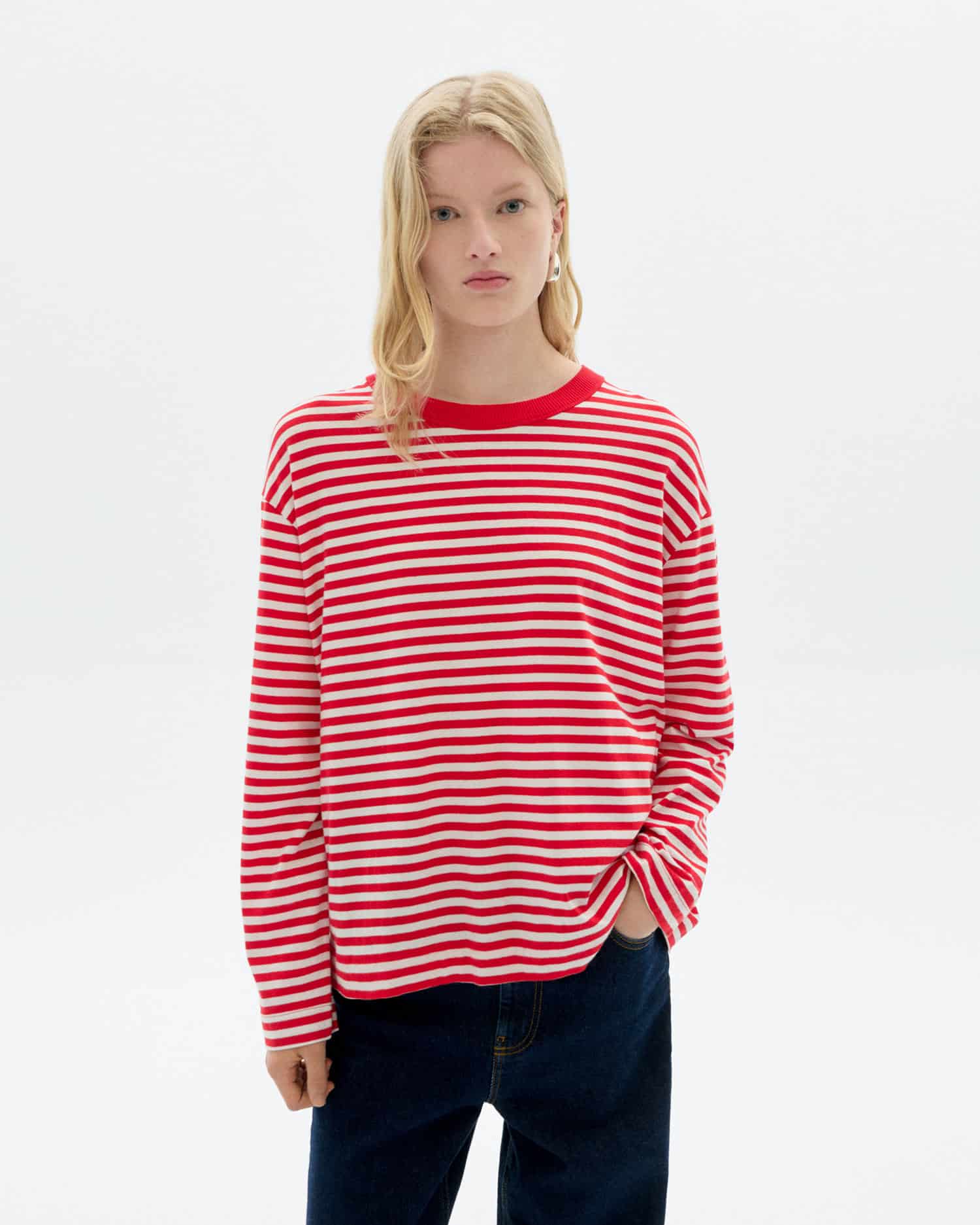 Thinking Mu - Emily Tee Willy Stripes