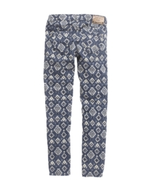 Skinny met aztec print